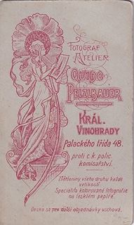 Quido Pelzlbauer - Fotografický atelier Královské Vinohrady