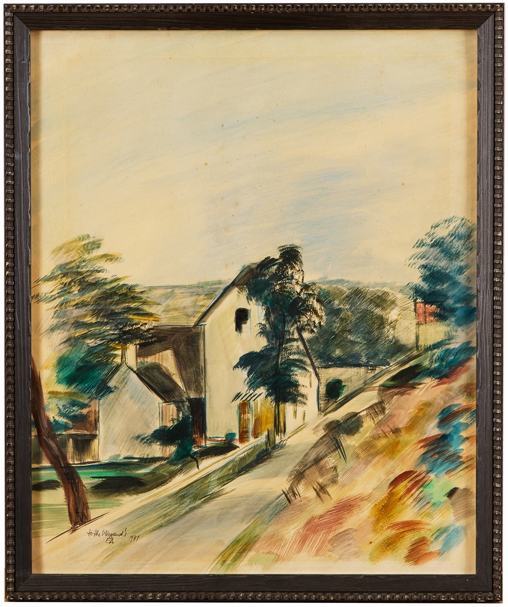Adler Egon (1892 – 1963) - Vesnická cesta