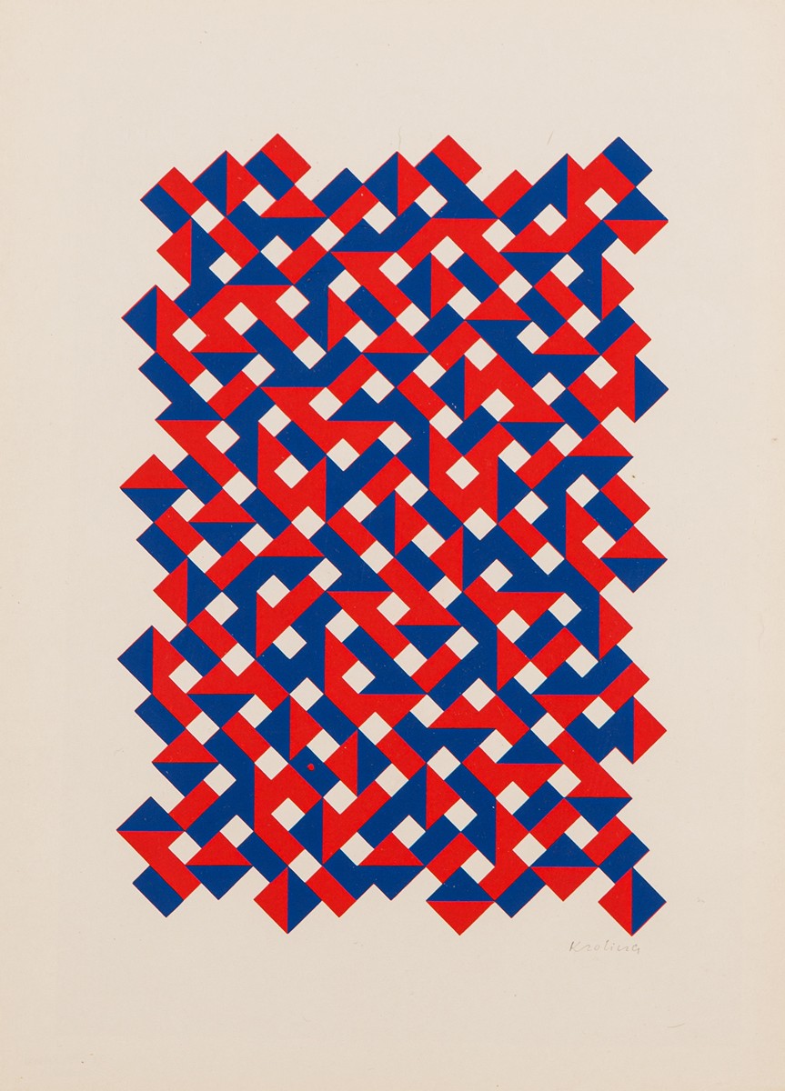 Kratina Radoslav (1928 – 1999) - Geometrická kompozice