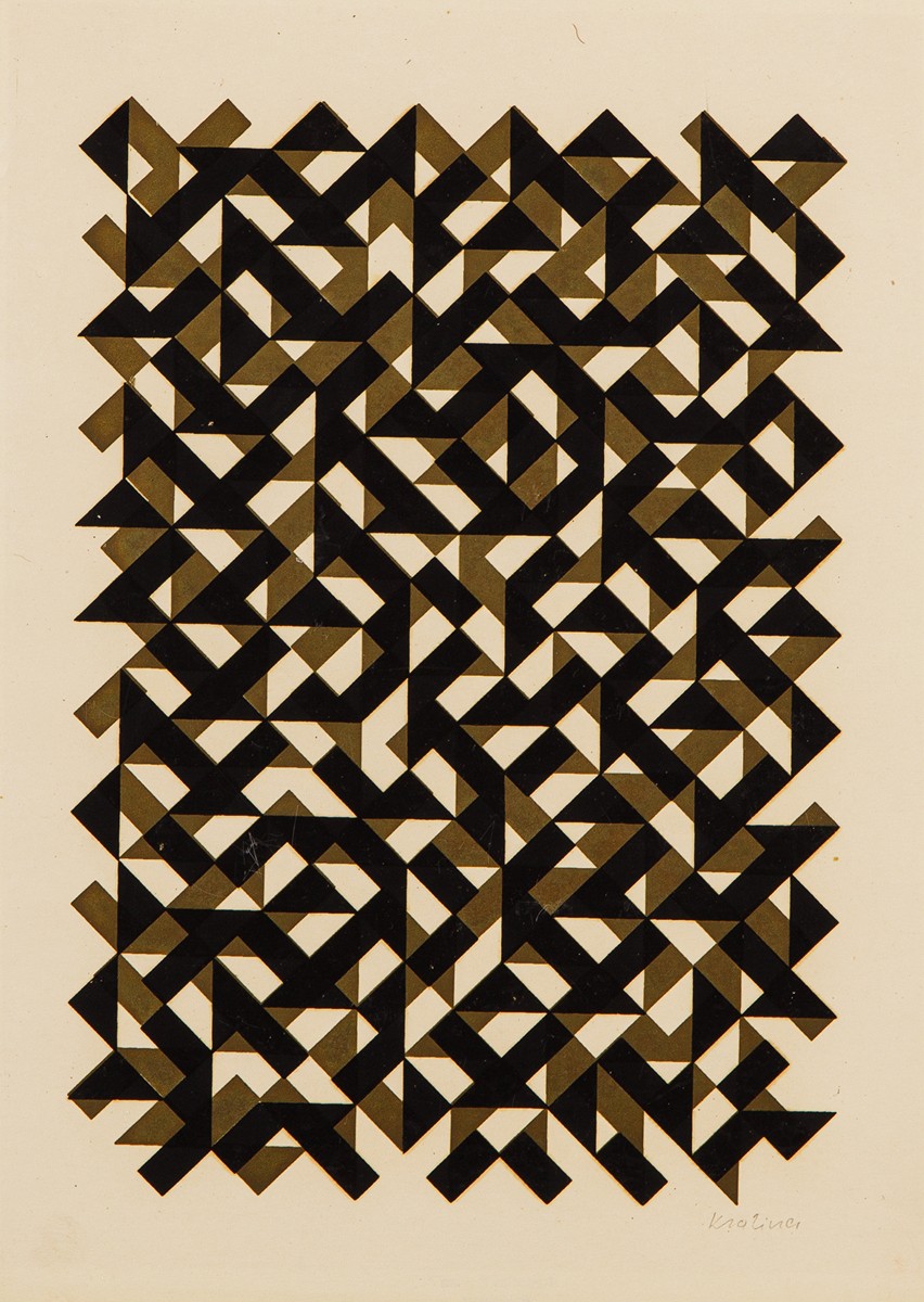 Kratina Radoslav (1928 – 1999) - Geometrická kompozice