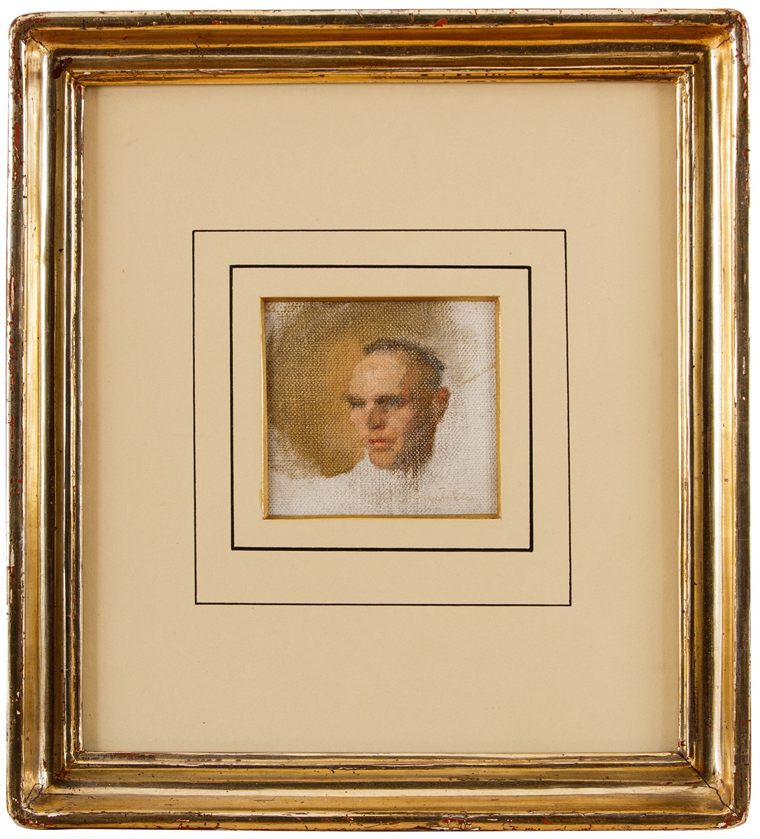 Kremlička Rudolf (1886 – 1932) - Studie mužské hlavy