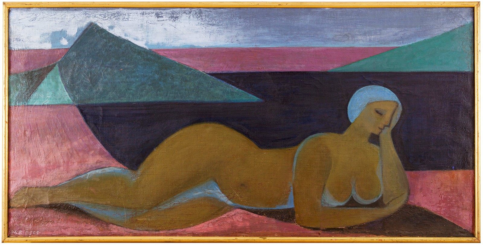 Ringes Vladimír (1911 – 1989) - Žena u jezera II.