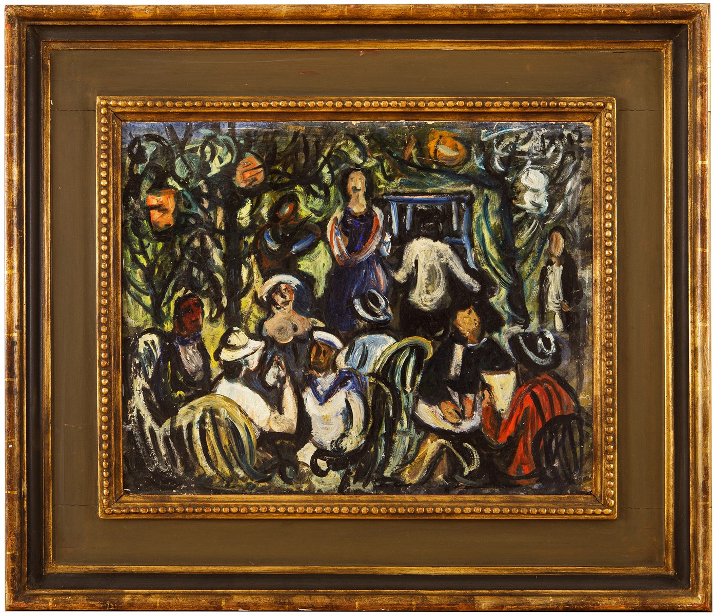 Brož Josef (1904 – 1980) - Zahradní restaurace