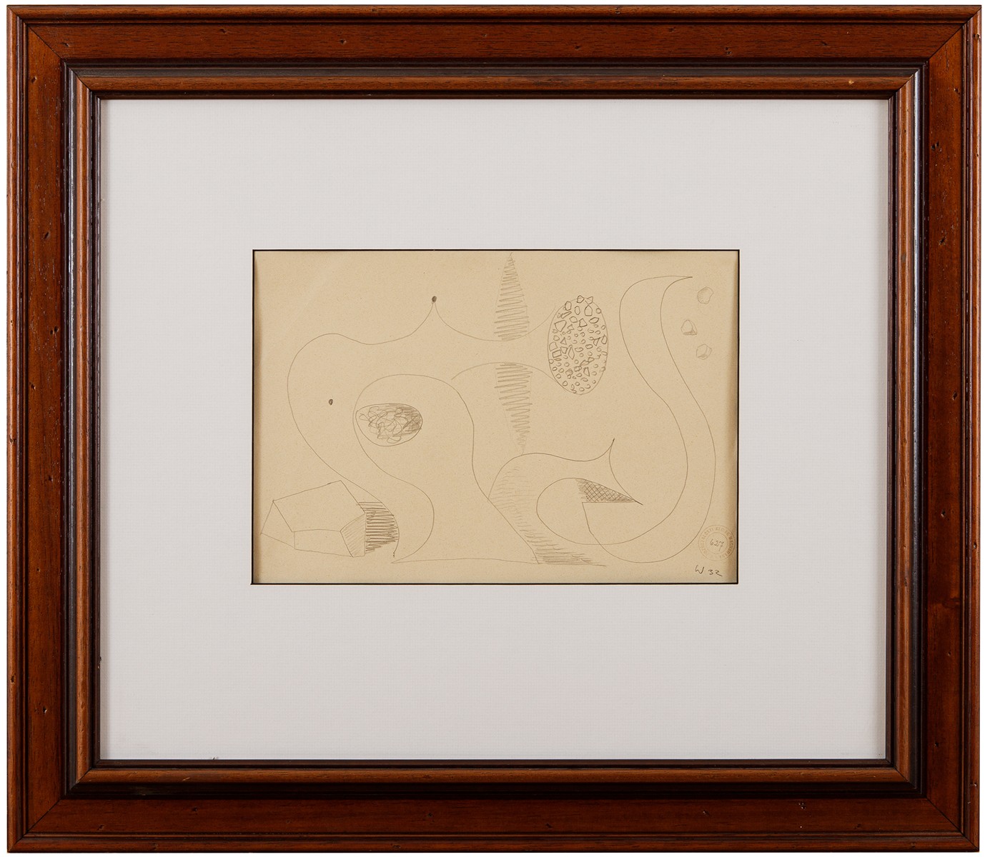 Wachsman Alois (1898 – 1942) - Surrealistická kompozice