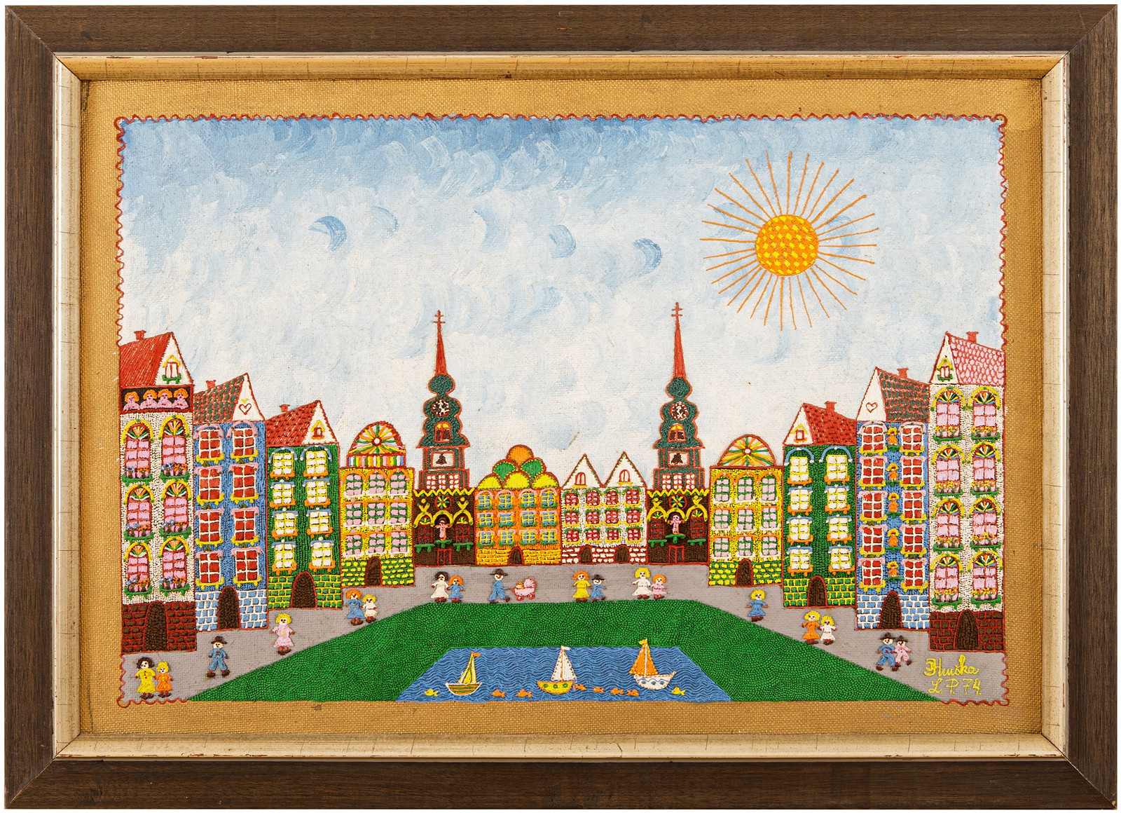 Hruška Jan (1918 – 2004) - Léto ve městě