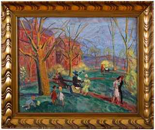 Kerhart Oldřich (1895 – 1947) - V parku