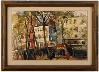 Kolář Josef (1913 – 2004) - Rue de Pigalle, Paříž