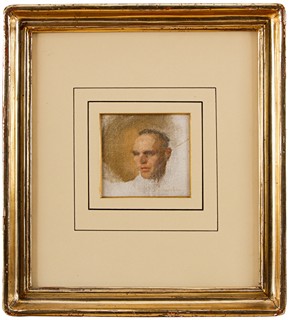 Kremlička Rudolf (1886 – 1932) - Studie mužské hlavy