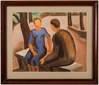 Máchal Svatopluk (1895 – 1947) - Na lavičce