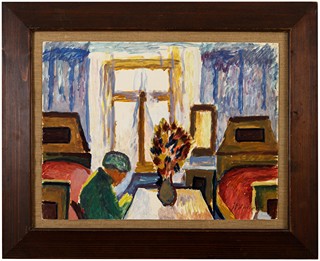 Marvánek Otakar (1884 – 1921) - U stolu
