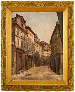 Minařík Jan (1862 – 1937) - Pražská ulička