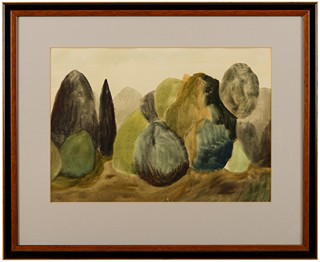 Piesen Robert (1921 – 1977) - Krajina (2x kresba)