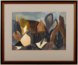 Piesen Robert (1921 – 1977) - Krajina (2x kresba)