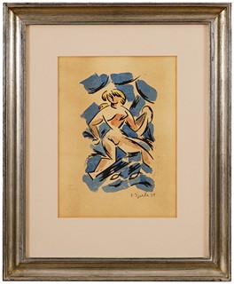 Špála Václav (1885 – 1946) - Žena s rybičkami