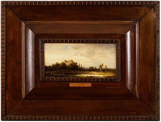 Ullik Hugo (1838 – 1881) - Krajina se zříceninou