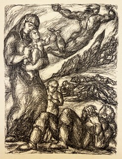 soubor autorů - Konvolut 13-ti originálních grafických listů z časopisu Kunst und Künstler