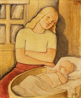 Gruss Franz (1891 – 1975) - Matka s dítětem