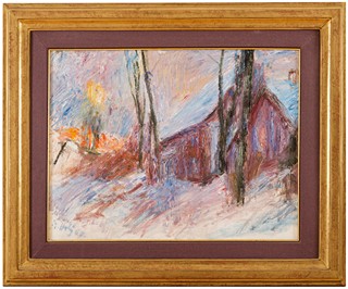 Holý Miloslav (1897 – 1974) - Mrazivý den