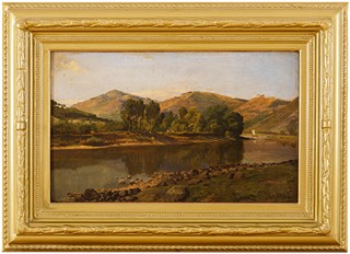 Chittussi Antonín (1847 – 1891) - Krajina s řekou
