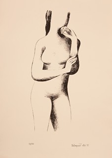Chlupáč Miloslav (1920 – 2008) - Stojící akt