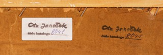 Janeček Ota (1919 – 1996) - Zátiší s ovocem