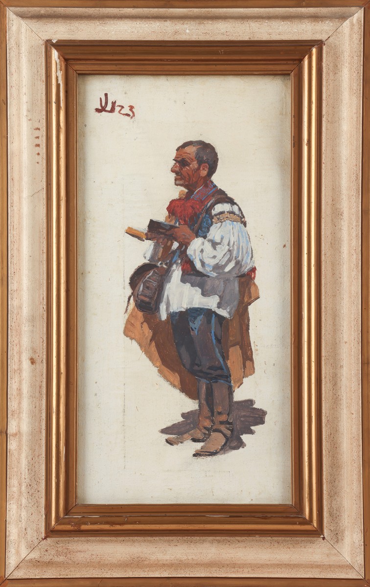 Uprka Joža 1861–1940 - Muž v kožuchu