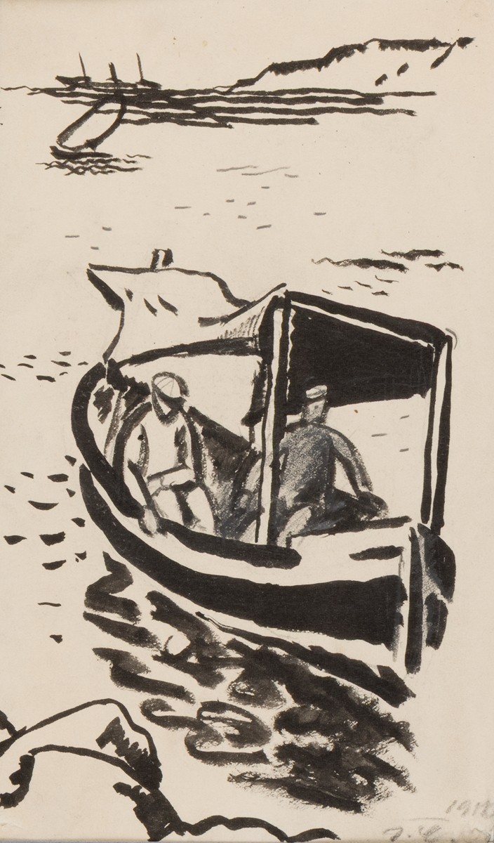 Čapek Josef 1887–1945 - Bárky v M., 1912