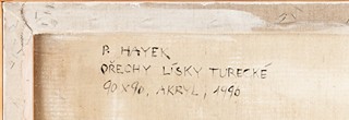 Hayek Pavel *1959 - Ořechy lísky turecké, 1996