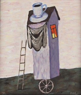 Pivovarov Viktor *1937 - Jonatanův dům, 1985