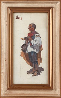 Uprka Joža 1861–1940 - Muž v kožuchu
