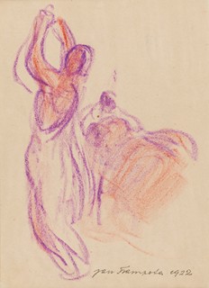 Uprka Joža 1861–1940, Trampota Jan 1889–1942, Bouda Cyril 1901–1984 - Rozsévač, Bez názvu, 1922, Z kolínských básní Karla Legra, 1929