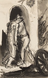 Uprka Joža 1861–1940, Trampota Jan 1889–1942, Bouda Cyril 1901–1984 - Rozsévač, Bez názvu, 1922, Z kolínských básní Karla Legra, 1929