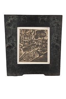Kubišta Bohumil 1884–1918 - Staropražský motiv, 1912