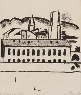 Čapek Josef 1887–1945 - Marseille s továrním komínem, 1910