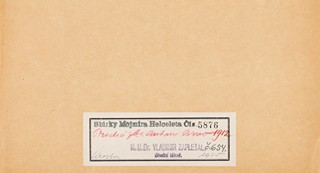 Procházka Antonín 1882–1945 - Bez názvu, 1912