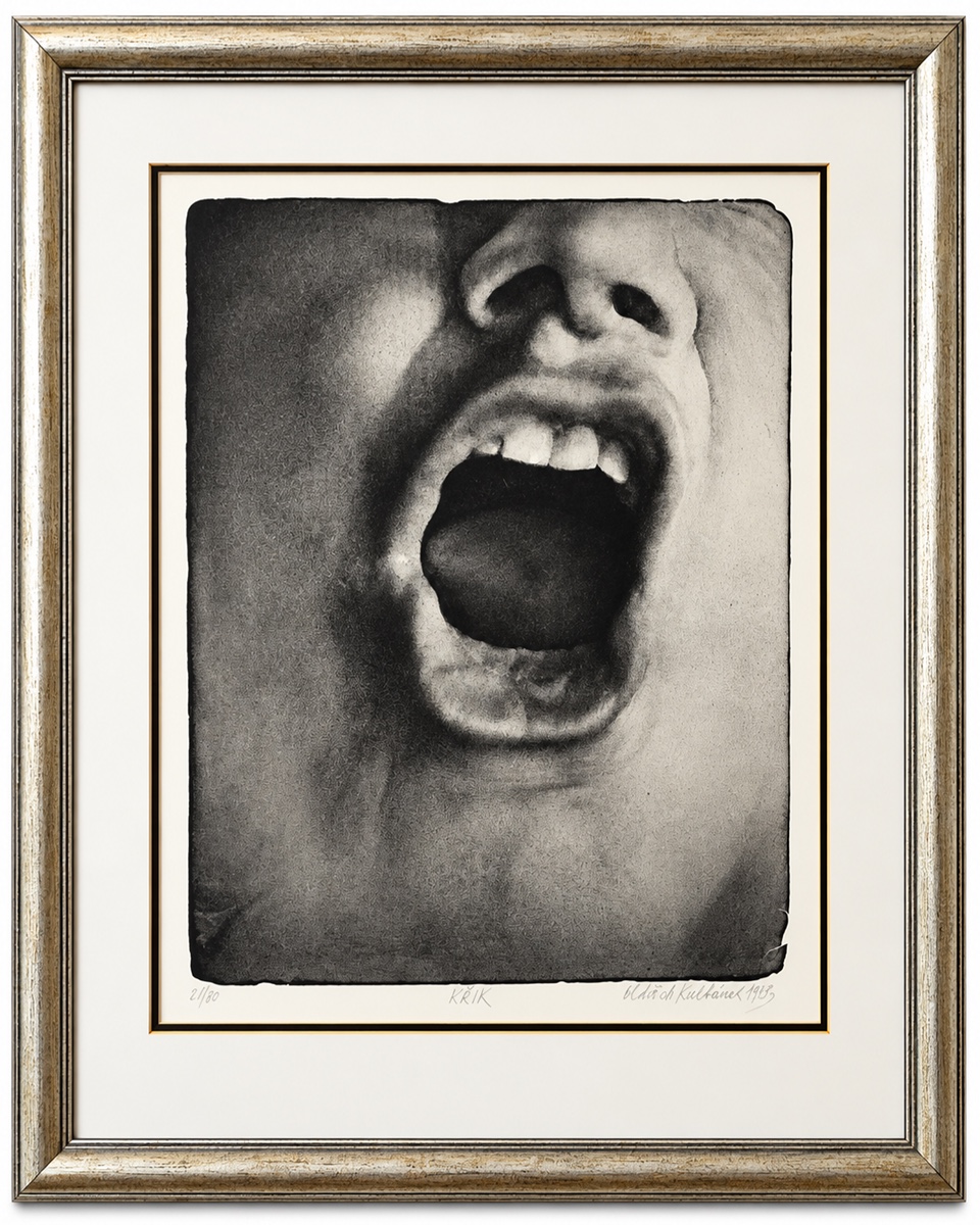 Oldřich Kulhánek (1940 - 2013) - Křik, 1983