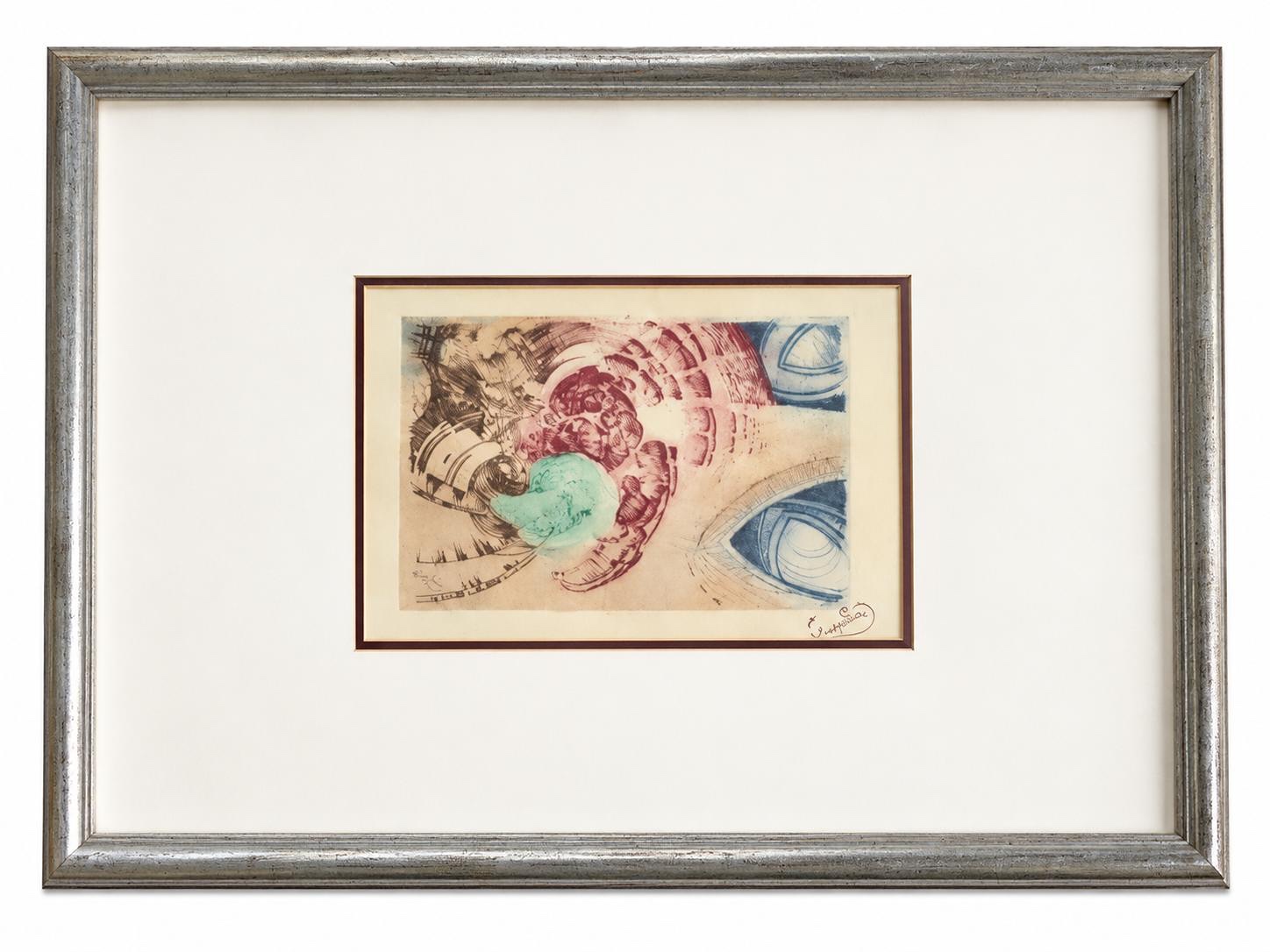 Kupka František - Abstraktní kompozice (Composition abstraite), 1913