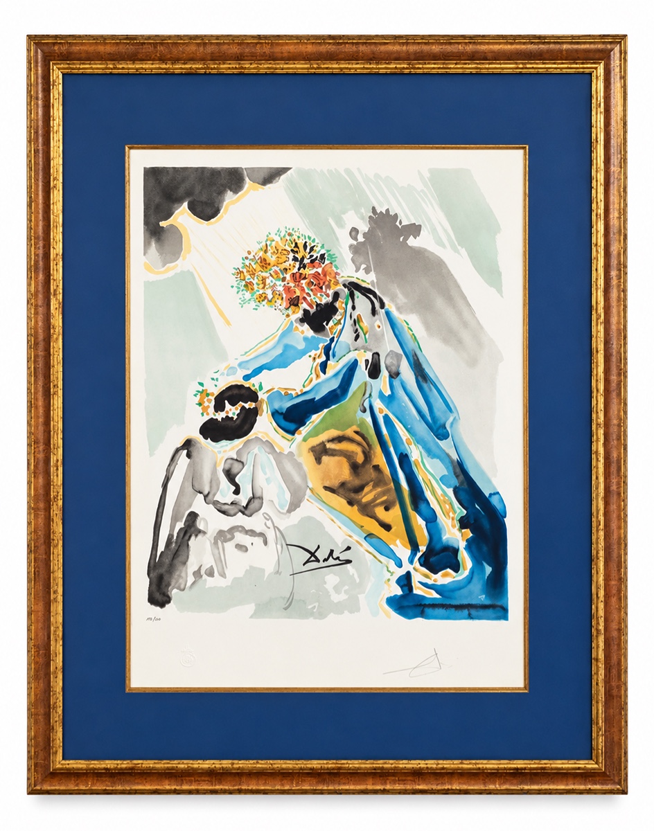 Salvador Dalí (1904 - 1989) - Phoebus, ce dieu couronné de lauriers… (Foibos, bůh ověnčený vavříny), 1978