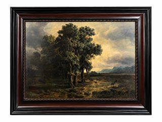 Alexandre Calame (1810 - 1864) - Orage ( Bouře )