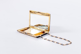 MISTROVSKÉ DÍLO CARTIER PARIS, ZLATÁ ART DECO MINAUDIERE, 18KT.