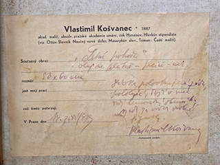 Vlastimil Košvanec (1887 - 1961) - Letní pohoda