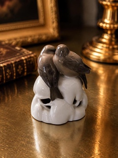 ROSENTHAL – PORCELÁNOVÁ FIGURKA DVOU PTÁČKŮ, SELB-BAVARIA