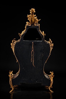 FRANCOUZSKÉ BOULLE HODINY S KONZOLÍ - JAPY FRÉRES - 19. STOLETÍ
