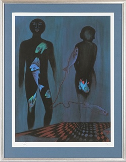 Toyen (1902 - 1980) - TOYEN - ECLIPSE (ZATMĚNÍ), 1968