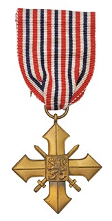 Československý válečný kříž z roku 1939
