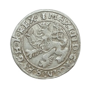 Bílý groš 1573 Maximilián II.
