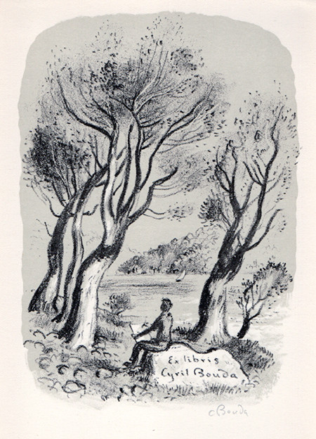Cyril Bouda (1901-1984) - Ex libris Cyril Bouda