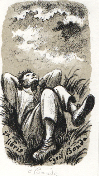 Cyril Bouda (1901-1984) - Ex libris Cyril Bouda