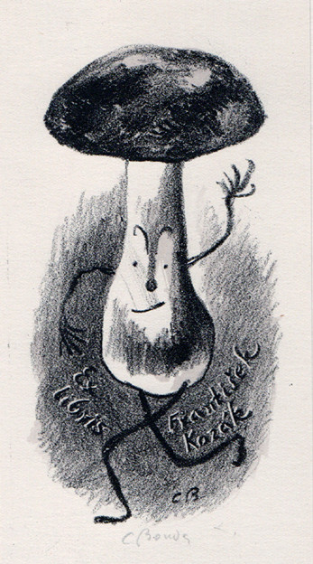 Cyril Bouda (1901-1984) - Ex libris František Kozák – hříbek