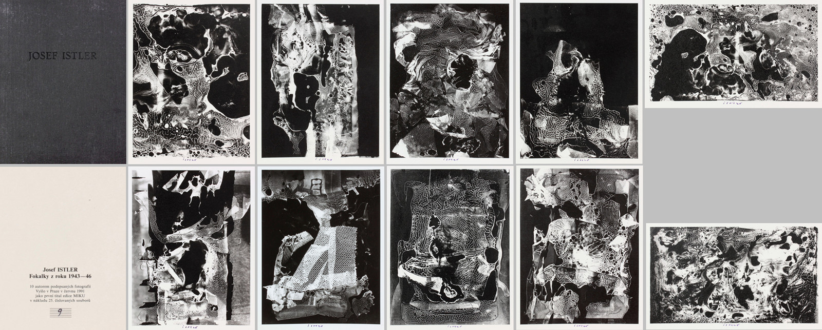 Josef Istler (1919-2000) - Fokalky z roku 1943 - 46